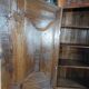 Louis XV carved oak wardrobe