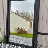 Beveled trumeau mirror