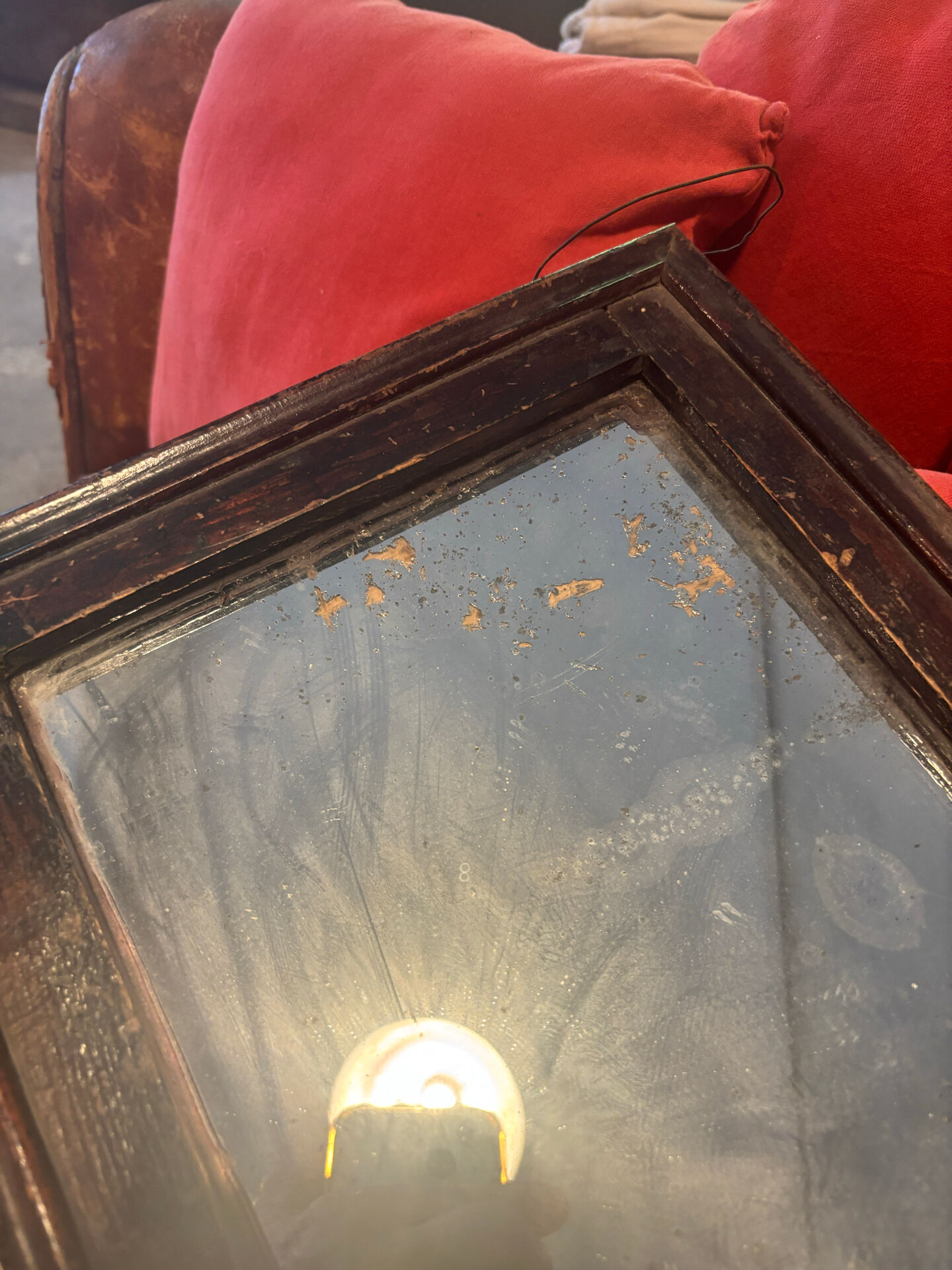 Small farm mirror from the 29th century.