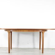 Midcentury Mcintosh oblong teak extending table. vintage modern, Danish