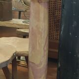 Old pink marble presentation column