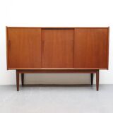 Deens wandmeubel teak mid century modern