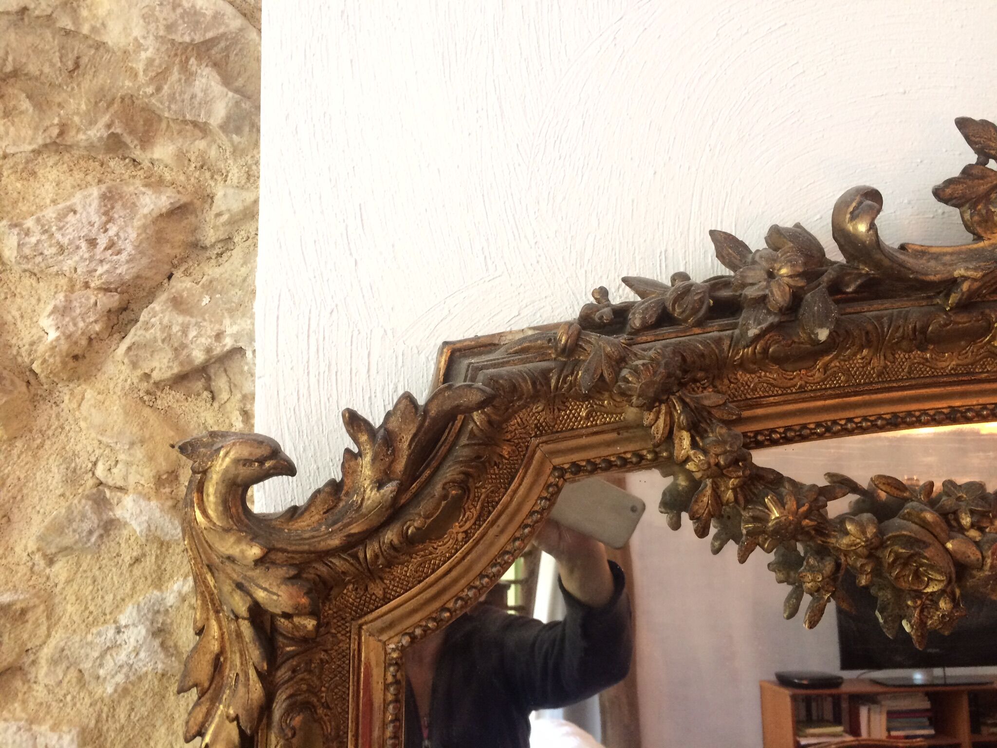 Louis XV mirror - 177x120cm