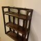 Rattan wall shelf