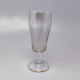 1960s set of six crystal glasses, made in Italy