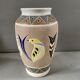 Vase with parakeets 50s