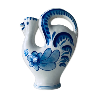 Old ceramic rooster pitcher