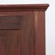 Antique painted kitchen bread cabinet