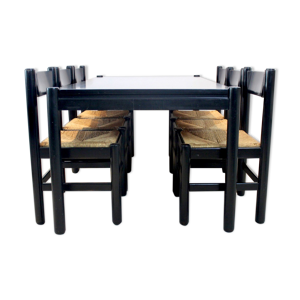 Table à manger & six - chaises