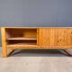 Scandinavian pine wood sideboard, 1960s