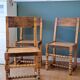 4 Arts and Crafts chairs