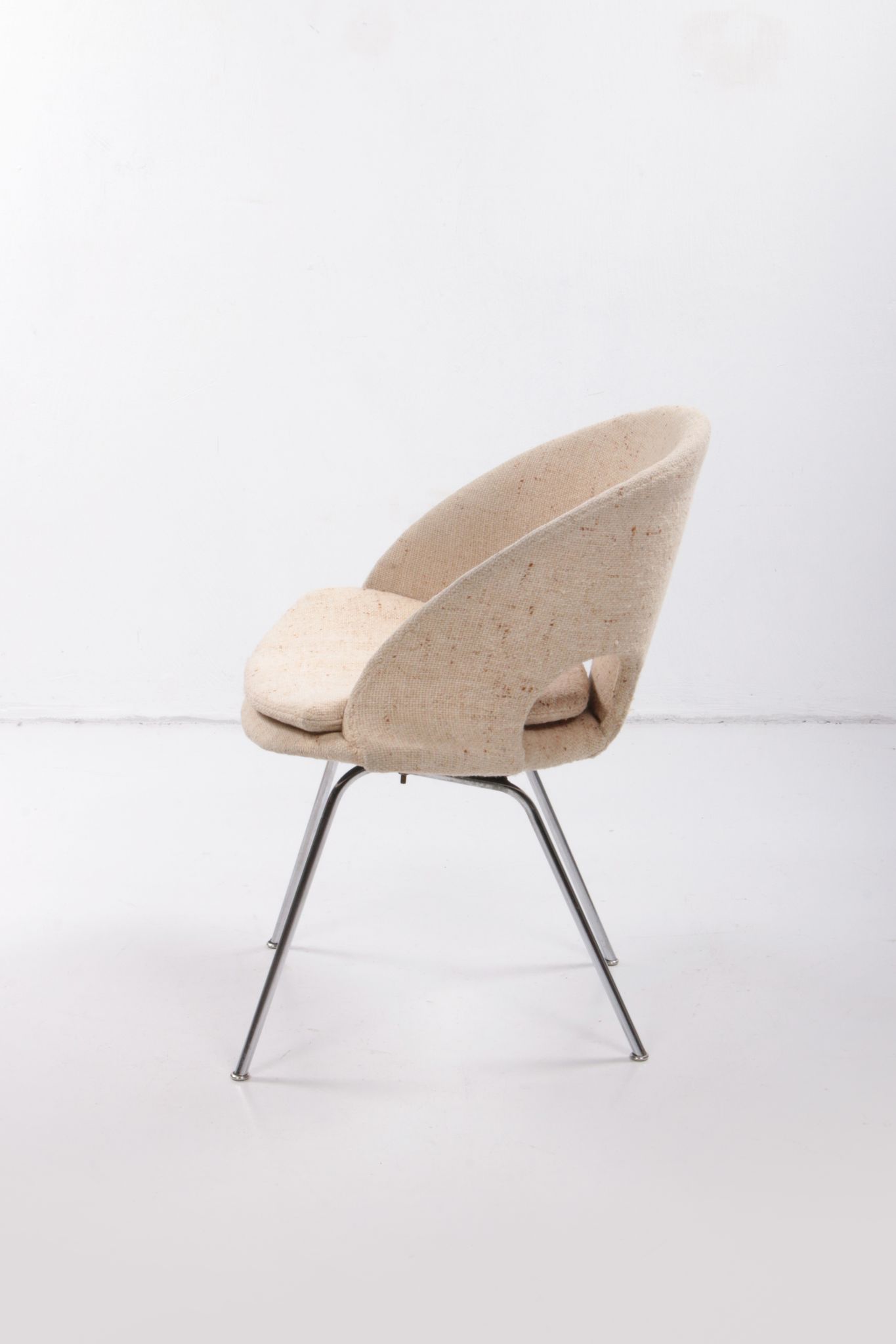 Walter Knoll lounge chair by Arno Votteler Model 350 1950s