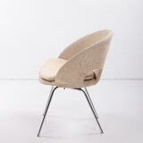 Walter Knoll lounge chair by Arno Votteler Model 350 1950s