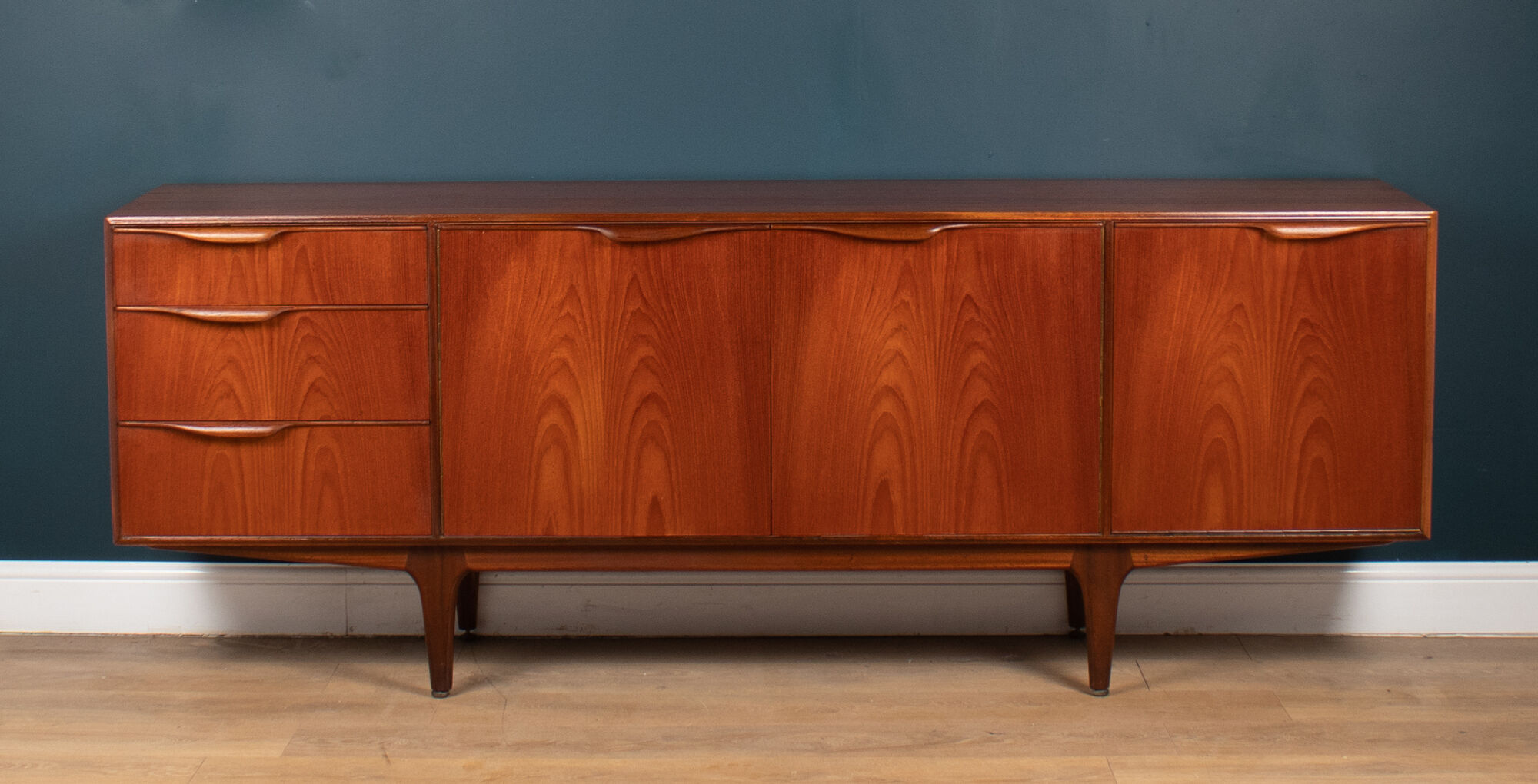 Restored Teak 1960s Retro Long Mcintosh of Kirkcaldy Dunvegan Sideboard Tom Robertson