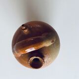 Old bohemian pottery, terracotta jug