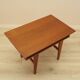 Teak coffee table with shelf, Denmark, 1960s