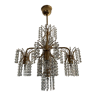 Crystal tassel chandelier from the 60s and 70s