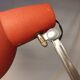 Vintage red articulated desk lamp - 70s/80s