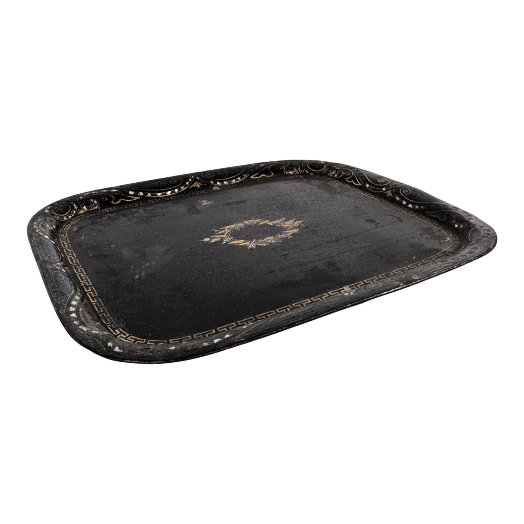 Tin plateau from the Napoleonic III era