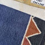 "Foyer" Hand Tufted Rug by Tisca Switzerland 1990s