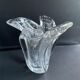 Schneider XXth bubbled crystal vase