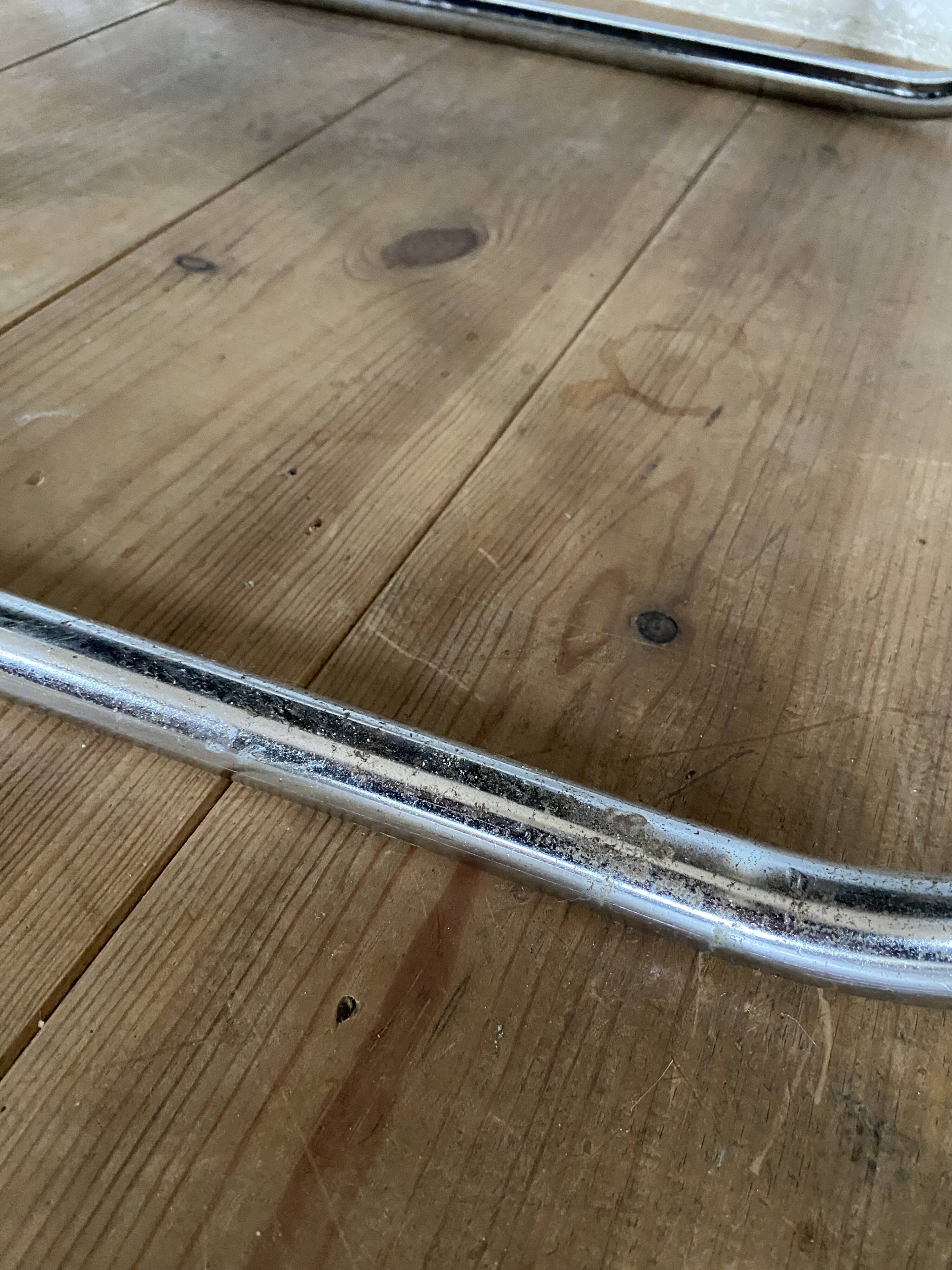 Pair of vintage chrome heaters 60s design