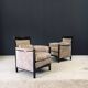 Postmodern Peggy Lounge Chairs by Umberto Asnago for Giorgetti, Italy, 1980s, Set of 2
