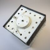 Vintage Crystal Ceiling Lamp, Italy, 1960s