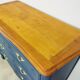 Renovated cherry wood chest of drawers