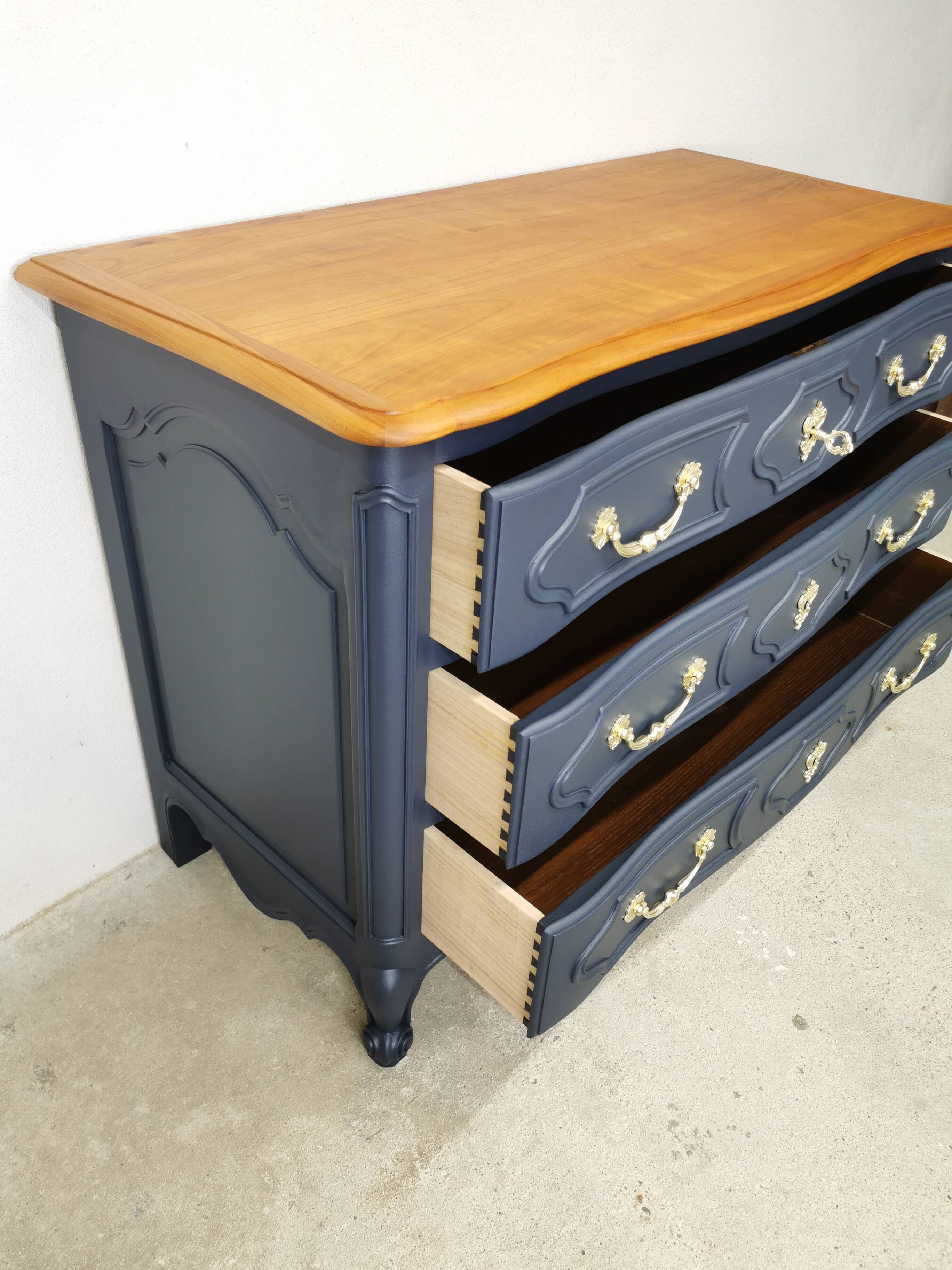 Commode en merisier rénovée | Selency