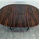 Scandinavian table in rosewood