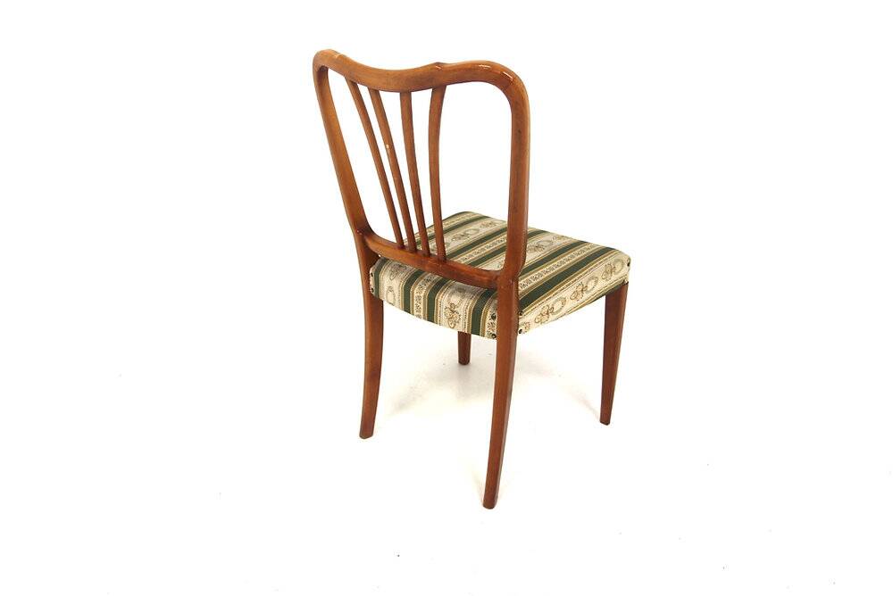 4 chaises en hêtre, Swedish modern, Suède, 1940