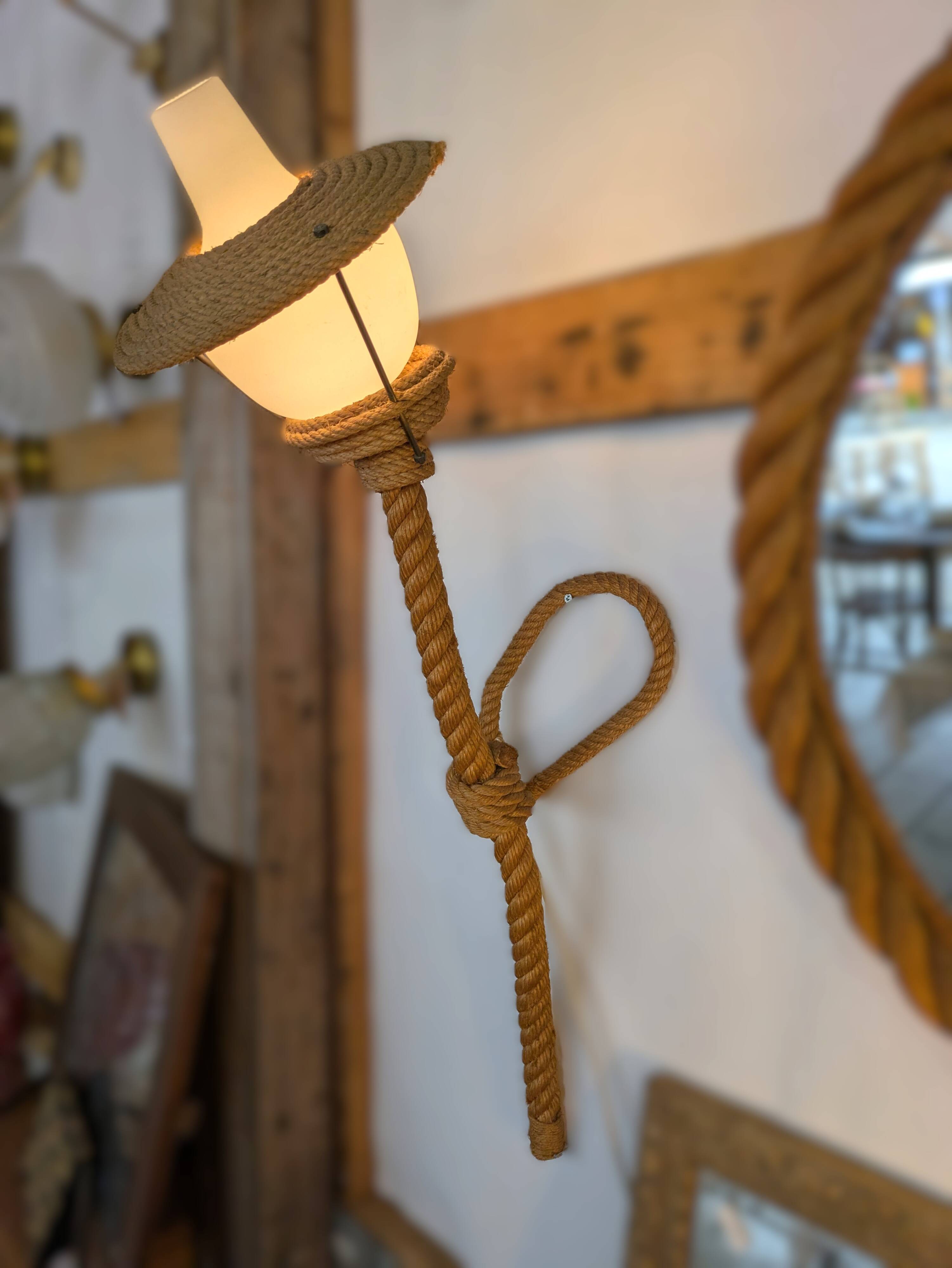 Applique corde "torche" vintage 50 / 60