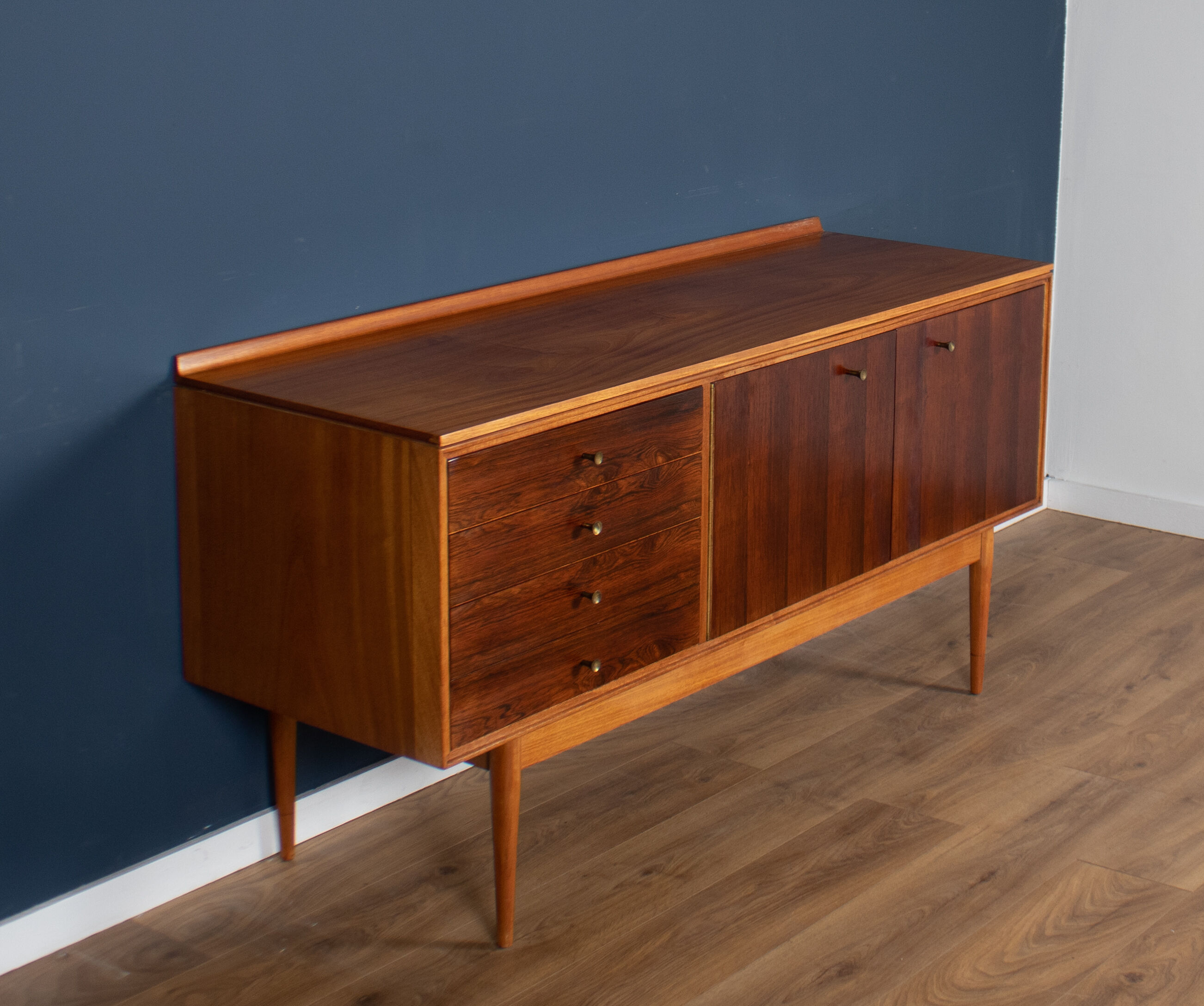 Retro mid century 1960s robert heritage archie shine short teak & rosewood