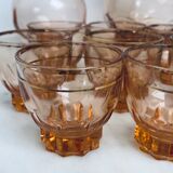 Service à liqueur Arcoroc rose