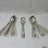 Set of 7 Christofle Albi table spoons