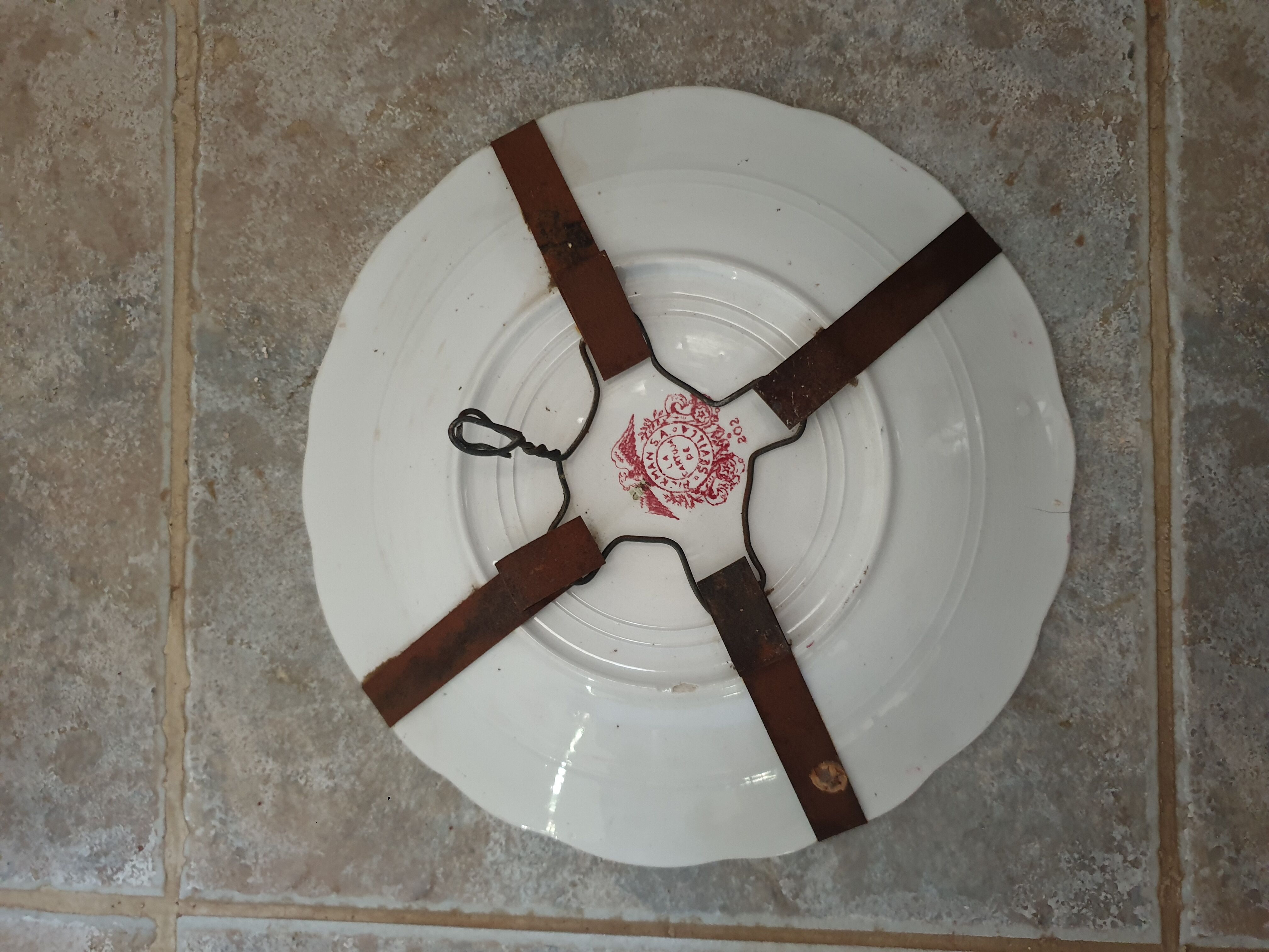 Set of decorative plates Pickman La Cartuja