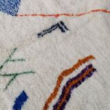 Berber carpet beni ouarain