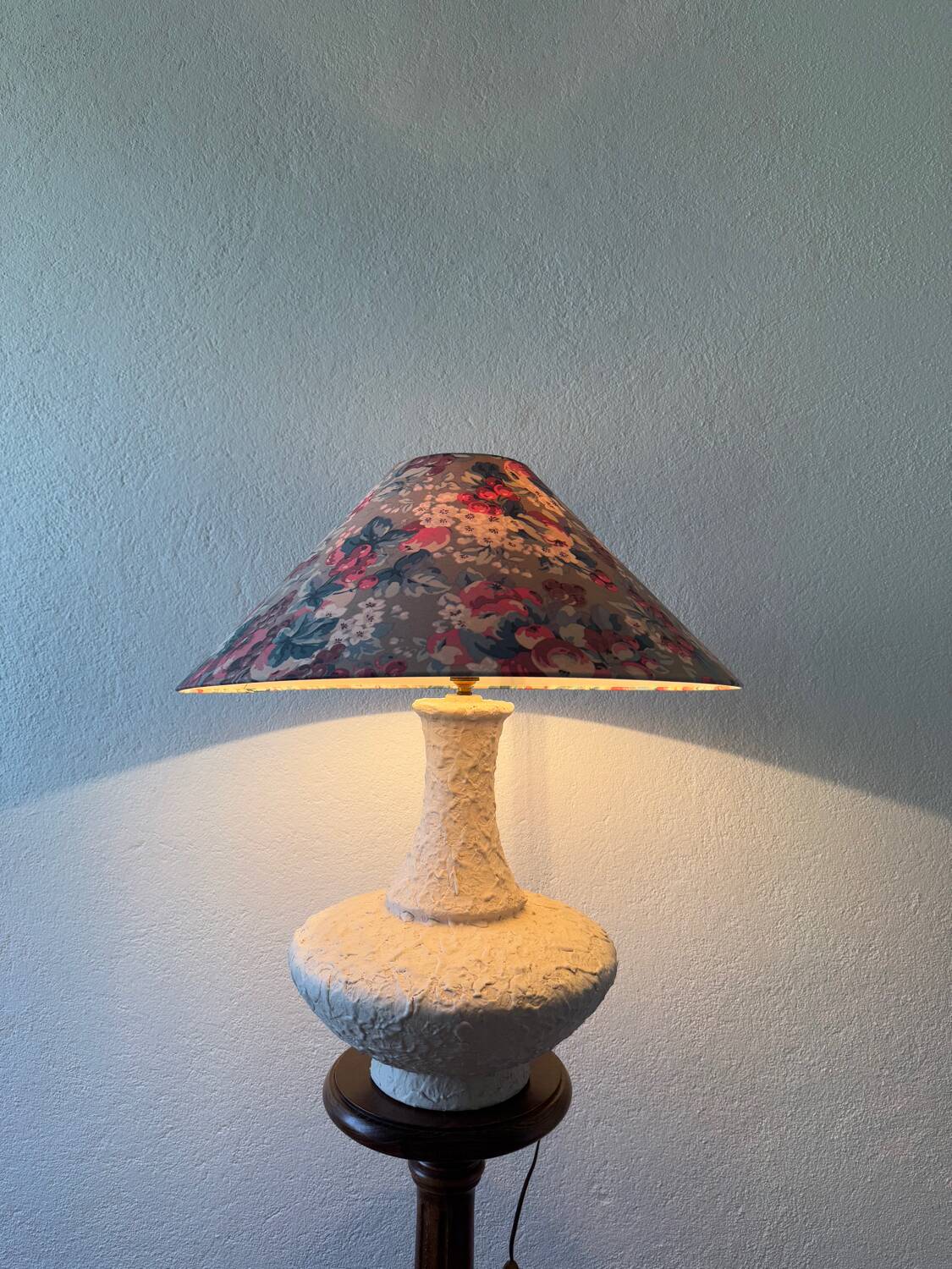 Large ceramic lamp from the 60s