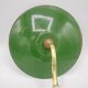 Enamelled metal wall