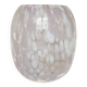 Vase en verre soufflé moucheté