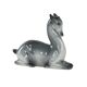 Ceramic deer figurine, Danish design, 1970s, production: Denmark