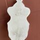 19th century porcelain angel holy water font