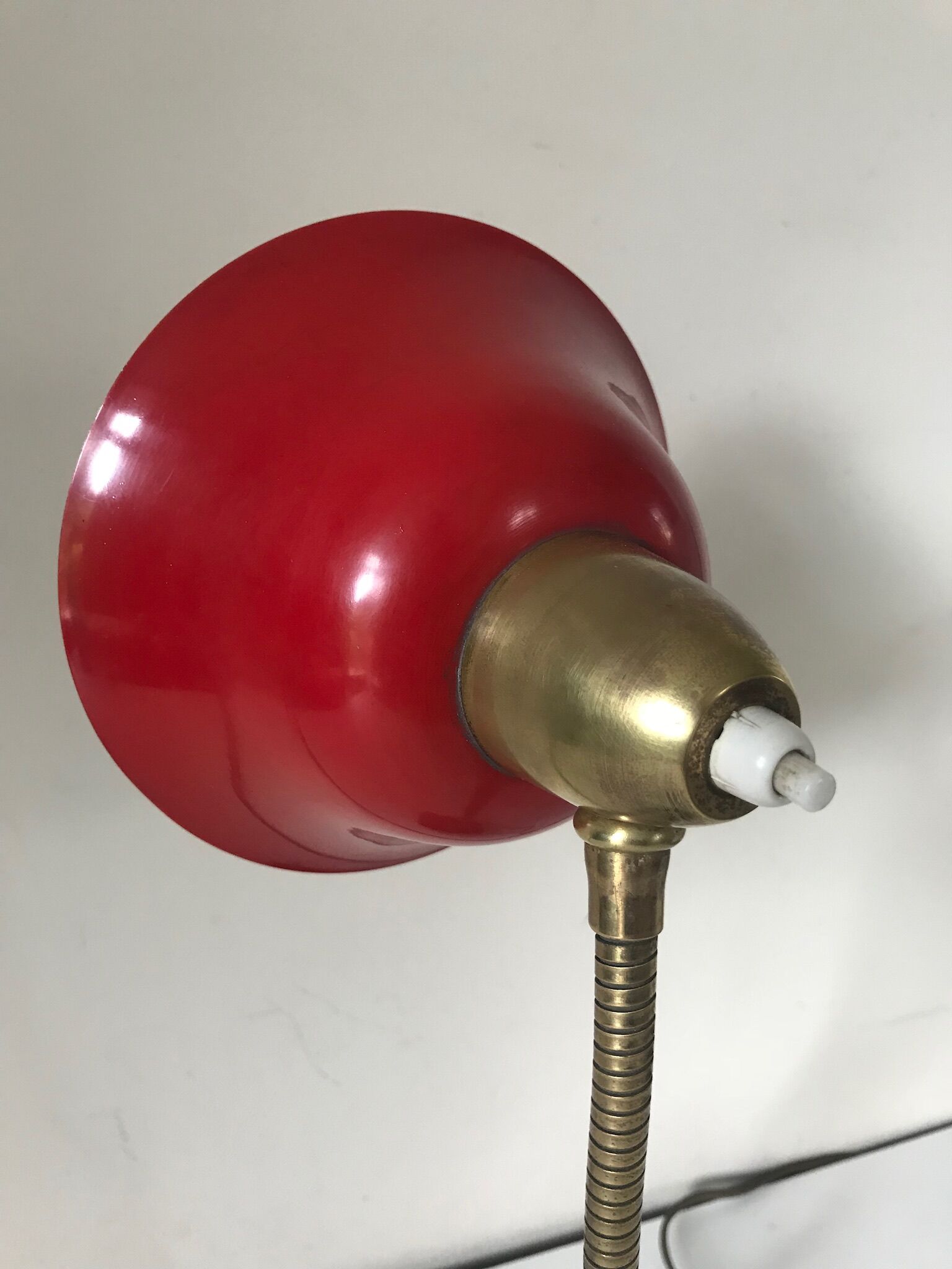 Lamp base marble vintage 60