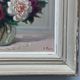 Oil on panel by jeanne prin still life with flowers mid xxe