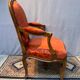 Walnut armchair louis XV