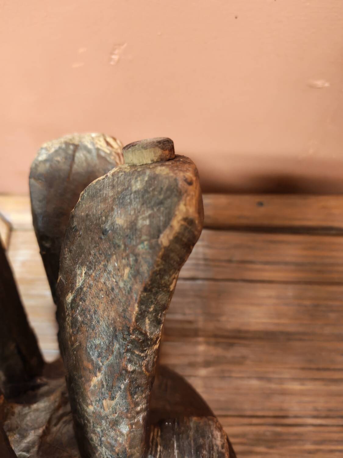 Old kwanga stool