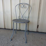 1930 iron garden lounge: table - 4 chairs