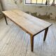 1950s pine farmhouse table 220cm