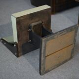 Old minimalist modernist design chair 1960's